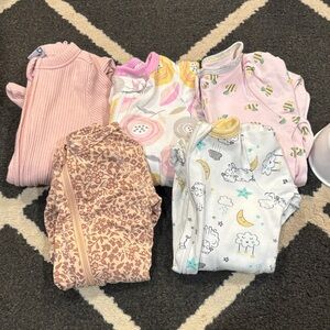 Assorted Baby Onesies Set Size 3-6mo